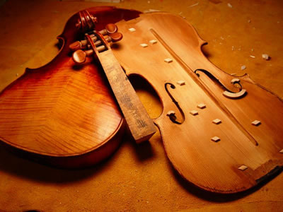 小提琴面板拆卸方法